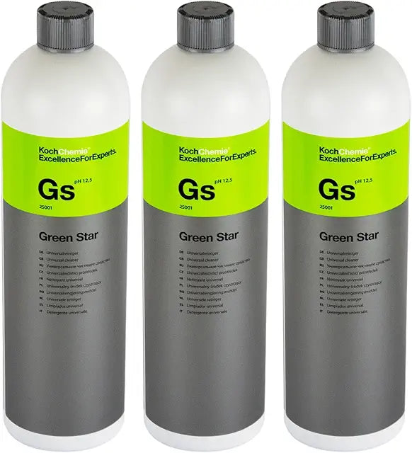 Koch Chemie 3X GS Green Star Universalreiniger Universal Reiniger Pflege 1 Liter