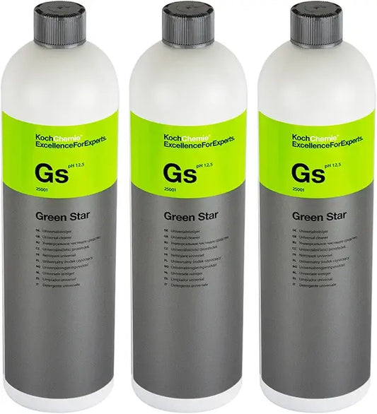 Koch Chemie 3X GS Green Star Universalreiniger Universal Reiniger Pflege 1 Liter